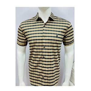 เสื้อเชิ้ตลายดอกไม้ของผู้ชายผ้าทนทานพร้อมคุณสมบัติระบายอากาศเป็นที่ต้องการสูงสำหรับโรงเรียนและการเล่น - Product Image 1