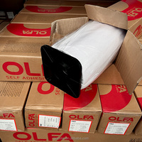 Vinyle auto-adhésif imprimable à solvant écologique blanc brillant mat OLFA 120g*80mic 140g*120mic
