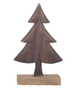 DECORACIÓN DE NAVIDAD ESCULTURA DE ÁRBOL TRIANGULAR DE MADERA PARA DECORACIÓN DE NAVIDAD ADORNO DE MESA DE MADERA PARA SALA DE ESTAR - Product Image 4