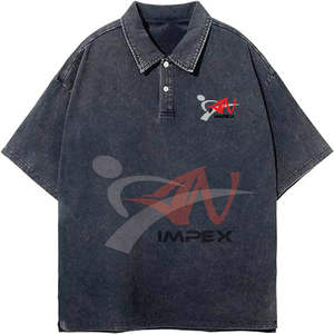 High Quality Custom Printing Logo Men Shirt Custom Material Flexible Men Acid <b>Wash</b> T Shirt - Product Image 3