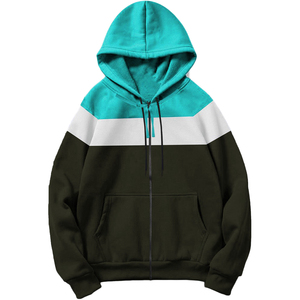 Sweat-shirt à capuche oversize pour hommes unisexe couleur unie pull classique complet imprimé décontracté d'hiver pour les activités de plein air - Product Image 5