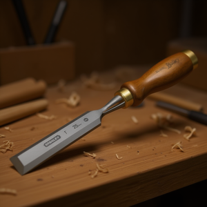 Ciseaux à sculpture Stanley multi-packs avec manche en bois pour artistes et artisans - Product Image 3