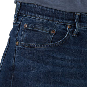 2025 Latest Design Men's Casual <b>Jeans</b> Shorts 100% Cotton Mid <b>Waist</b> <b>Elastic</b> Closure Lightweight Unique Solid Pattern Wholesale - Product Image 5