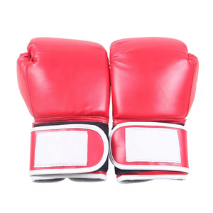ถุงมือหนัง PU สำหรับชกมวยถุงมือชกมวยถุงมือต่อสู้สำหรับเล่นกีฬาออกแบบโลโก้ได้ตามต้องการ - Product Image 2