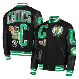 แจ็คเก็ตสั่งทำยอดนิยม แฟชั่นสตรีทแวร์ผู้ชาย แจ็คเก็ตวินเทจสั่งทำ แจ็คเก็ตเบสบอลวาร์ซิตี้ แจ็คเก็ตเลตเตอร์แมน - Product Image 3