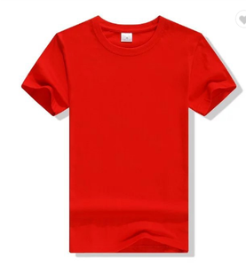 T-shirt unisexe vierge avec mélange de polyester et de coton pour hommes à prix bon marché vente en gros de T-shirt pour hommes avec logo personnalisé de haute qualité - Product Image 5