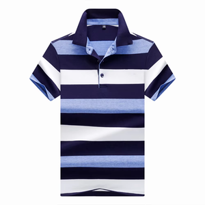 Nouveau design, col rabattu, style décontracté, logo imprimable, vêtements pour hommes, polo - Product Image 4