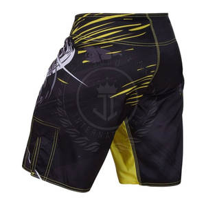 Shorts de MMA de Alta Calidad Hechos en Pakistán, con Contraste de Color, Spandex/Poliéster 280g, Cómodos, Ligeros, de Secado Rápido y Transpirables - Product Image 4