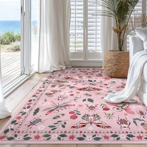 Alfombra de lana hecha a mano con nudos artesanales de lujo para sala de estar, habitación infantil, hotel u oficina - Product Image 3