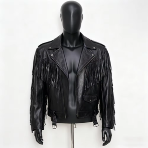 Veste de moto en cuir de qualité supérieure, veste de moto, protection pour les motards, vestes de moto en cuir tendance - Product Image 5