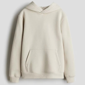 Sweat à capuche unisexe en coton 100% doublé polaire de haute qualité pour homme, avec poche kangourou et design à épaules tombantes, robuste et lourd, idéal pour l'hiver - Product Image 5