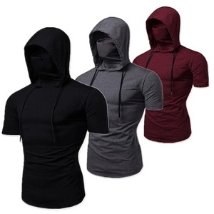 Nueva Camiseta Deportiva con Capucha para Correr, Verano, OEM, Ropa Deportiva para Hombre, Fabricante, 100% Algodón Orgánico, Camiseta sin Mangas para Gimnasio al por Mayor - Product Image 5