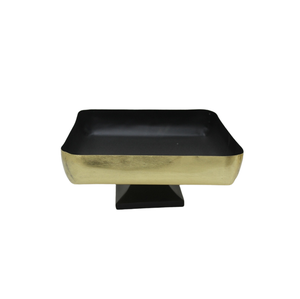 Bandeja cuadrada de hierro de diseño elegante, bandeja de servicio de estilo americano de Color dorado para suministros de restaurante y Hotel, hecha a mano a granel - Product Image 3