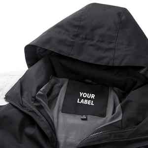 Veste à bulles en polyester personnalisée pour hommes imperméable coupe-vent respirant extérieur randonnée course à pied cyclisme manteau de sport léger à capuche - Product Image 6