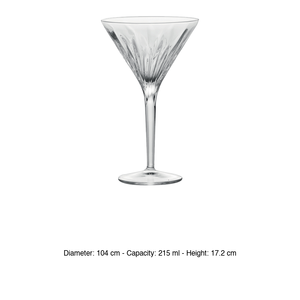Copa de Vino Luigi Bormioli Martini Mixology 21.5 cl, Suministros para Hostelería, Suministros para Bares, Venta al por Mayor - Product Image 3