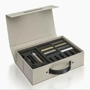 Modern <b>Electric</b> Feeting Accessoires Samples <b>Suitcase</b> Paired with Glass Tile Rigid Box - Product Image 1