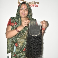 Extensions de cheveux indiens vierges naturels 100 % non traités de haute qualité en gros, fermeture en dentelle HD 6*6, styles ondulés bruts bouclés