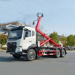 Camión de carga de basura con gancho elevador de 20 toneladas, vehículo de recolección de residuos hidráulico de 6x4 en Japón para importación - Product Image 2