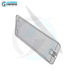 Solo Tapa para Cesta de Base Plana, Acero Inoxidable de Grado Médico, Tapa Manual para Protección de Instrumentos Quirúrgicos, Duradera y Reutilizable - Product Image 5