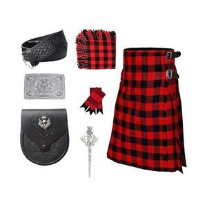 2025 fabriqué avec la meilleure qualité robe écossaise traditionnelle Highland Kilt Tartan pour hommes 8 Yard choix énorme - Product Image 1