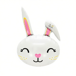 Globos de Fiesta con Diseño de Conejito, 53x74 cm, Bolsa de 12 Piezas - Product Image 2