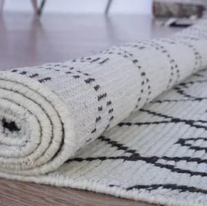 Tapis en laine de qualité supérieure Oshak Hariz Imperial, moderne, élégant, fait main, noué à la main, abstrait, luxueux, pour le sol, la maison, les animaux domestiques - Product Image 1