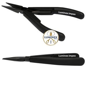 Lindstrom 7891 pince à bec en acier inoxydable durable mâchoire lisse poignée synthétique pince de réparation de fabrication de bijoux de haute qualité - Product Image 2