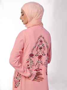 Abaya de grande taille à la mode musulmane turque Robe Hijab Abaya Robe à la mode musulmane Prix bon marché à vendre par Pakisatn - Product Image 5