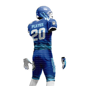 2025 ODM/OEM Equipo de fútbol americano de alta calidad Juvenil XL Juegos sublimados Nombre personalizable Diseño Número Pakistán - Product Image 3