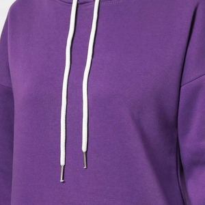 Sudadera con capucha informal de diario para mujer, sudadera de invierno estampada con capucha ajustable de manga larga de Color sólido para ropa de calle - Product Image 4