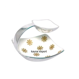 งานโลหะสำหรับตกแต่งโรงแรมและร้านอาหารงานปาร์ตี้ปีใหม่งานดีไซน์ทันสมัยทำด้วยมือใช้วางคุกกี้ขนมอบคัพเค้กสำหรับตกแต่งโรงแรมและร้านอาหาร - Product Image 6