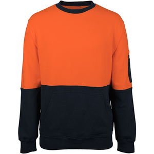 เสื้อสเวตเตอร์มีความปลอดภัยแบบพรีเมี่ยมสไตล์ผสมผสานและการป้องกันการเย็บที่ทนทานและขนแกะที่นุ่มสบายสำหรับคนทำงานที่ทันสมัย - Product Image 5