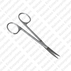Tijeras profesionales de IRIS de acero inoxidable hechas en fábrica, instrumento médico, tijeras de IRIS quirúrgicas de punta recta y curva - Product Image 6