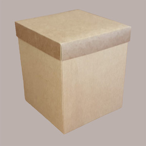 5 pièces couvercle de boîte de coffre en papier vague brune matériaux recyclés écologiques pour vernis à ongles huile soin de la peau sérum brillant stratification mat - Product Image 2