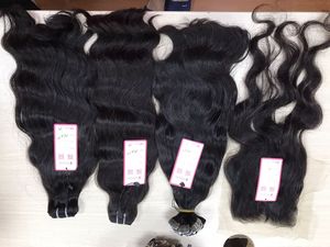 Máquina de cabello Remy brasileño virgen 100%, doble trama, pelo ondulado suelto Natural, tejido de cutículas alineadas, sin enredos, sin desprendimiento - Product Image 3