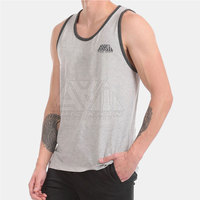Camiseta sin Mangas Casual para Hombre, Nueva Llegada 2025, Color Sólido Personalizado, Ecológica, Transpirable, de Poliéster/Algodón, Secado Rápido, Alta Calidad