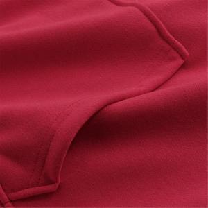 Premium 100% coton polaire fermeture éclair à capuche pour hommes tissu durable intérieur doux coupe ample avant Logo broderie 330g tissu - Product Image 3