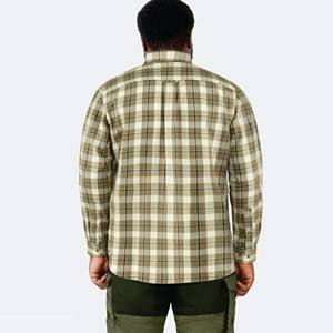 Chemises de compression respirantes de haute qualité pour hommes Chemise d'extérieur grande taille Chemise à manches longues imprimée pour hommes - Product Image 4