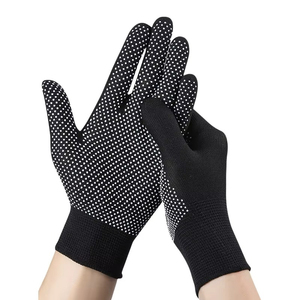 Gants de sécurité en coton de qualité supérieure, 7 jauges, confortables, en coton blanc naturel, tricotés, pour le travail - Product Image 6