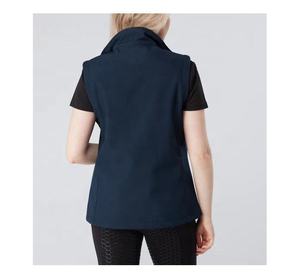 Pantalon d'équitation sans manches en polyester/nylon noir avec fermeture éclair intégrale et col montant - Product Image 3