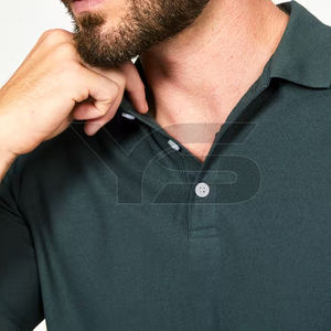 Camiseta Polo Personalizada de Tela de Algodón y Elastano - Camiseta Polo de Primera Calidad Diseñada para Brindar Comodidad, Durabilidad y Estilo Moderno - Product Image 4