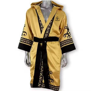 Nouveau Style de haute qualité Gym vêtements de combat Robe de boxe avec personnaliser la taille vêtements d'entraînement robe de boxe à vendre - Product Image 2