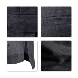 Survêtement en molleton 100% coton délavé, sweat-shirt et pantalon de survêtement pour l'hiver, respirant et confortable - Product Image 6