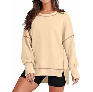 Sudadera Unisex de Moda Urbana para Invierno, Transpirable y de Alta Calidad, Cuello Redondo Personalizado, 100% Algodón, Forro Polar, Resistente al Viento y Ecológica - Product Image 3