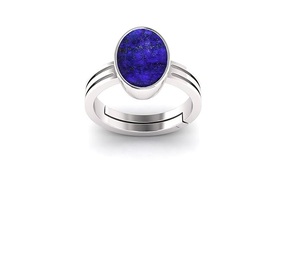 Prix bas sur les bagues en agate naturelle bleue lapis-lazuli Soha pour hommes et femmes, ainsi que des bijoux et des cadeaux en solde - Product Image 1