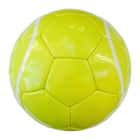 Ballon de football personnalisé pliable mini, cousu à la machine, avec support en éponge haute densité, logo personnalisé pour enfants et promotions d'entreprise