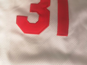 Maillots de baseball personnalisés de Tampa Bay America On Field Baseball Jersey Personnalisé votre nom n'importe quel numéro tous cousus nous taille - Product Image 5