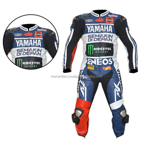 Traje de Carreras de Cuero Esencial para Motociclistas y Pilotos de Automovilismo, Cortavientos, Transpirable, Tallas Grandes para Adultos, Mono Personalizado con Estampado para Invierno - Product Image 5