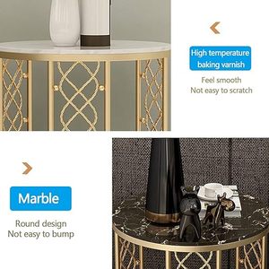 Bulk Price Nordic Living Room Marble <b>Sofa</b> Side Table Corner Table Light <b>Small</b> Coffee Table Simple <b>Bedroom</b> - Product Image 3