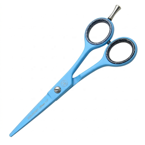 Tijeras de Peluquería Profesionales Personalizadas de Color Rosa, Acero Inoxidable Japonés 420, Afiladas como una Navaja, para Diestros, Tijeras de Barbero para Cabello Mediano - Product Image 2